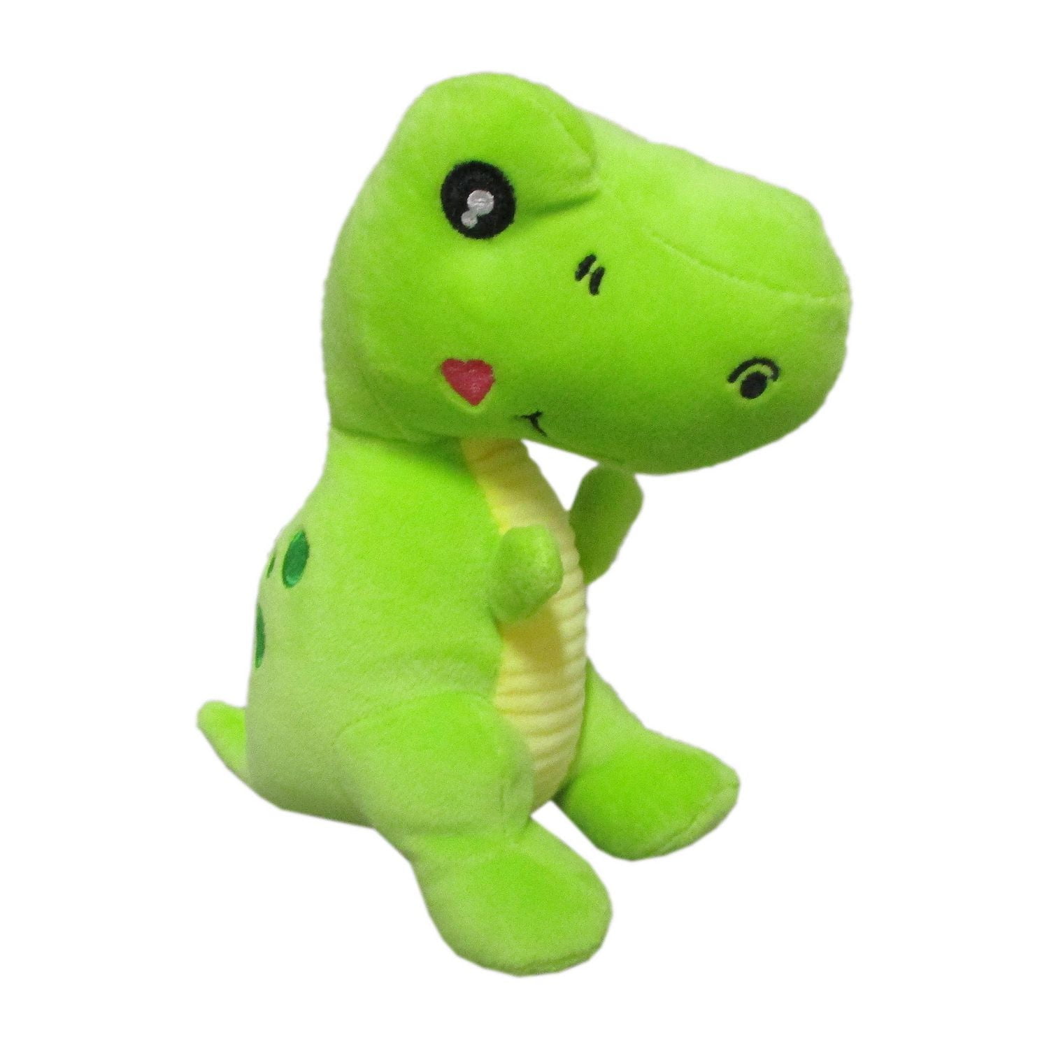 WAY TO CELEBRATE GREEN T-REX PLUSH, 8INCH