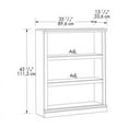 thumbnail image 3 of Bowery Hill 3 Shelf Bookcase in Oiled Oak, 3 of 3