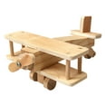 thumbnail image 1 of Miangastore Wooden Assembly Toy Khaki Hand-Eye Coordination Training 1Set, 1 of 9
