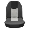thumbnail image 2 of Wise 3340-1788 Quantum Series Fold Down Fishing Boat Seat, Jazz Black / Marble Grey / Charcoal, 2 of 9