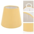 thumbnail image 3 of CTIRCHIU Vintage Conical Round Linen Lampshade Decorative Lighting for Indoor Use Home Decoration, 3 of 6