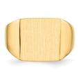 thumbnail image 4 of 14k Yellow Gold Polished Mens Signet Ring Size 10 Ring for Men - 4.8 Grams, 4 of 6