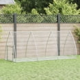 thumbnail image 1 of vidaXL Rabbit Hutch Silver 300x105x120 cm Galvanised Steel, 1 of 5