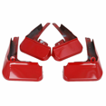 thumbnail image 4 of for Honda for Civic 11th 2022 - 2023 Red Front and Rear Kit Mud Flap Splash Guard with Screws -, 4 of 4