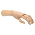 thumbnail image 4 of Unique Bargains 12' Wooden Hand Model, Artist Mannequin Left Hand Model Flexible Movable Manikin Jointed Figure, 4 of 6