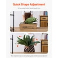 thumbnail image 6 of VEVOR Artificial Ferns 2 Pcs, Natural Spread Diameter 43-47 Inch, Large Hanging Artificial Boston Ferns, Fake Plant Wall Decor with 50 Branches, Faux Fern for Home and Office (Flowerpot Unincluded), 6 of 9