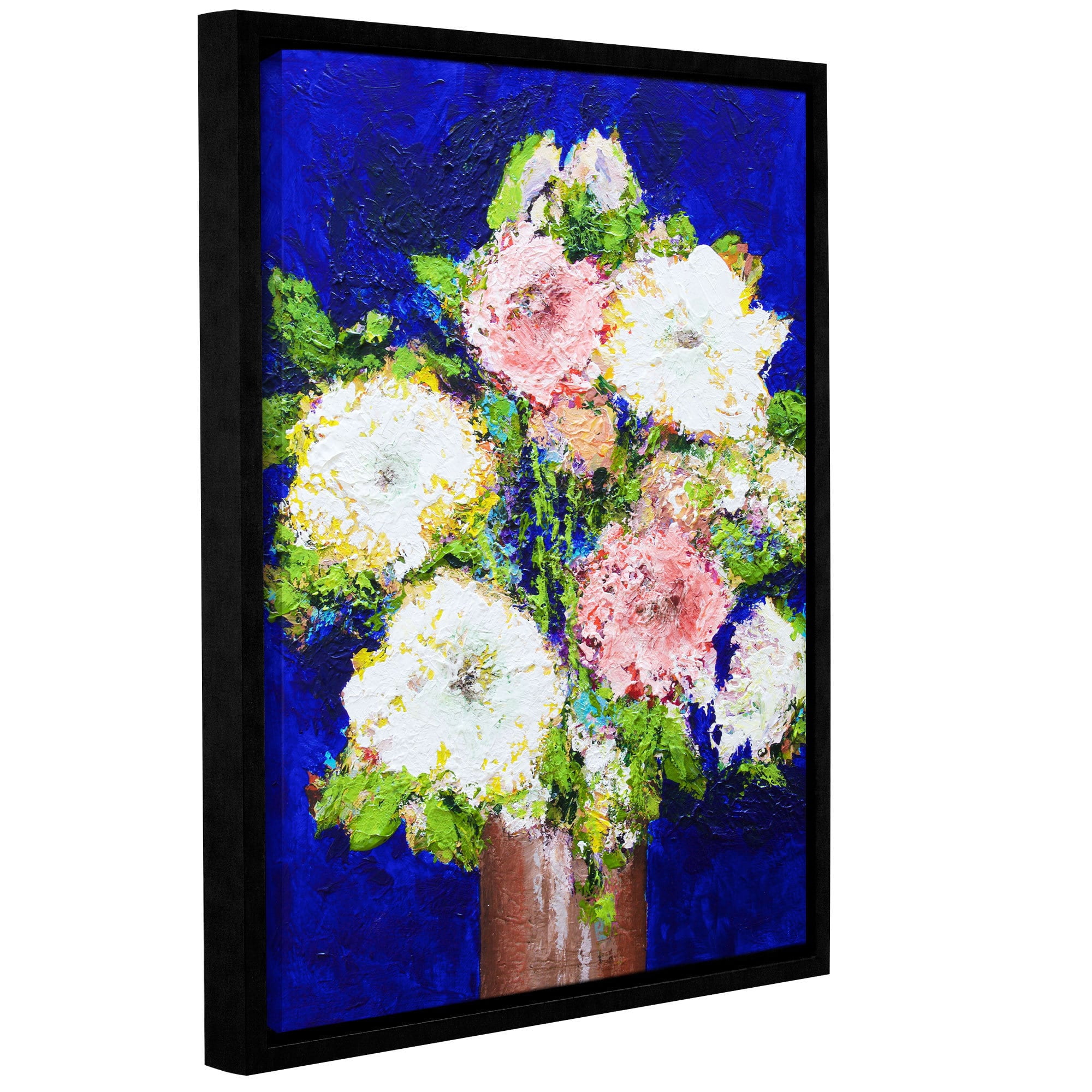 ArtWall Allan Friedlander "Cool Melody" Gallery-Wrapped Floater-Framed Canvas