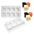 thumbnail image 3 of 8 rejillas de silicona molde cavidades bandeja para hornear molde de pastel antiadherente, 3 of 6
