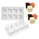 thumbnail image 4 of Molde de silicona con 8 cavidades para hornear, bandeja antiadherente para pasteles, 4 of 6