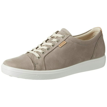 ECCO - Ecco Womens Soft 7 Low Top Lace Up Fashion Sneakers, Warm Grey ...