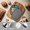 thumbnail image 4 of Pofeuu Cloud Cute Hamster Print Silicone Pot Mat Mitten With Hanging Loop Heat Resistant Oven Mitts Non-Slip Bbq Baking Smoking Potholders, 4 of 7