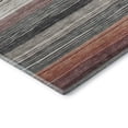 thumbnail image 3 of Addison Rugs Mayfield Premium Machine Washable Transitional Stripes Seafoam Rectangle Rug, 10' X 14' Machine Washable Transitional Stripes Seafoam Oversized Sherpa Throw Blanket, 3 of 7