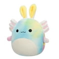 thumbnail image 4 of Squishmallows 5” Tinley the Rainbow Tie-Dye Axolotl - Ultra Soft Easter Plush Toy, 4 of 7