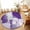 Purple Gray White, variant on Small Round Rug 3Ft, Modern Oil Painting Non-Slip Washable Circle Rugs Carpet, Purple Grey Abstract Graffiti Art Indoor Outdoor Rug Floor Mats Throw Runner for Bedroom Living Room Bathroom