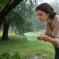 thumbnail image 5 of Foldable Basin Collapsible Basin Portable Basin Plastic Basin Wash Basin for Travel Camping Dorm Home Kitchen Laundry Vegetable Washing Space Saving Easy Storage Compact Design Thickened Material, 5 of 9
