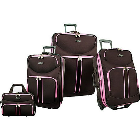 U.S. Traveler San Marino 4-Piece Luggage Set