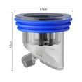 thumbnail image 6 of Grofry Odor Proof Floor Drain，Anti-overflow One Way Valve Seal Sewer Drain Cover Easy Install Bathroom Drain Core for Backflow Prevention And Odor Control, 6 of 8