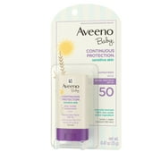 Aveeno Baby Sensitive Skin SPF 50 Mineral Sunscreen Stick, 0.47 oz