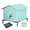 Blue, variant on Outdoor Cat House Weatherproof, Insulated S for Outdoor/Indoor Cats, Warm Shelter with Removable Soft Mat, Easy to Big Bed