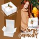 thumbnail image 2 of Juego de cajas de regalo Critiin, 8 unidades, papel blanco, 20 x 20 x 10 cm, 2 of 7