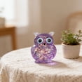thumbnail image 5 of Roiihwy Owl Squish Toys, Slow Rebound Squeeze Stress Balls, Purple, 3.15", Stress Relief Sensory Toys(Foam), 5 of 8