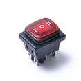 thumbnail image 2 of Interruptor basculante de 6 pines, 12 V, para luz LED de coche o barco, resistente al agua y con enclavamiento, 2 of 7