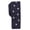 Blue - navy, variant on bar III Mens Embroidered Floral Self-tied Necktie, Grey, One Size