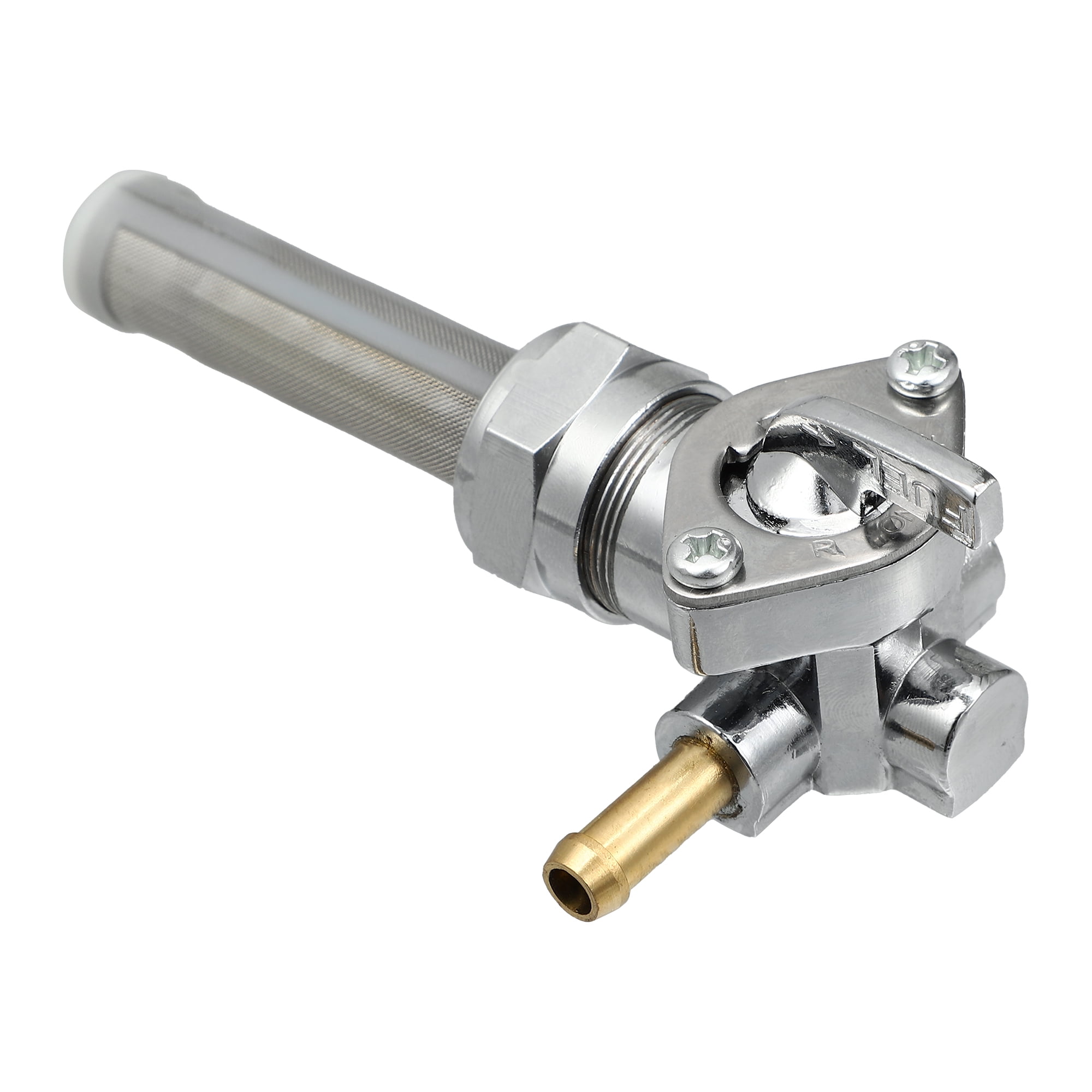 Unique Bargains Motorcycle Fuel Valve Petcock with Male Thread for