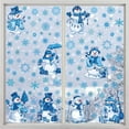 thumbnail image 5 of geerera 9pcs Snowman Window Stickers, Colorful Christmas Decals for Glass, Removable Holiday Window Clings for Home, Office Decor, 5 of 6