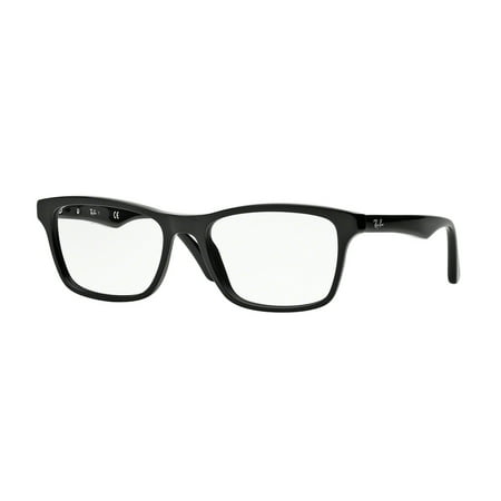 UPC 713132442968 product image for Ray-Ban Optical 0RX5279 Square Eyeglasses for Unisex - Size - 53 (Shiny Black) | upcitemdb.com