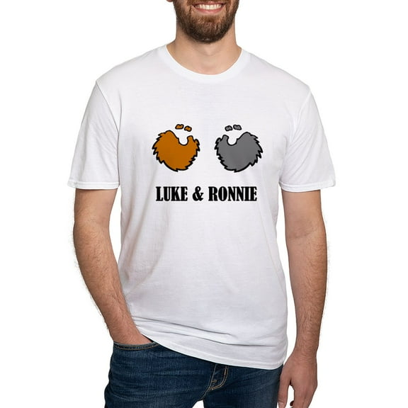 CafePress - Luke And Ronnie Dubliners T Shirt - Fitted T-Shirt, Vintage Fit Soft Cotton Tee