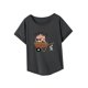 thumbnail image 5 of Camiseta para mujer Camiseta básica Ropa deportiva Camiseta de cuello redondo para mujer para ir de compras M, 5 of 7