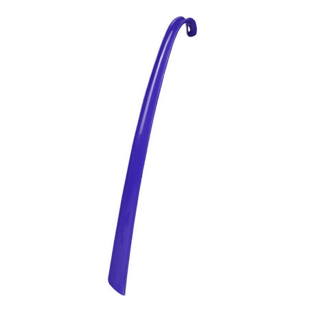 

Hhdxre Plastic Long Shoehorn with Curved Hook Design Durable Long Lasting Portable Comfortable to Use for Daily Life(Blue)