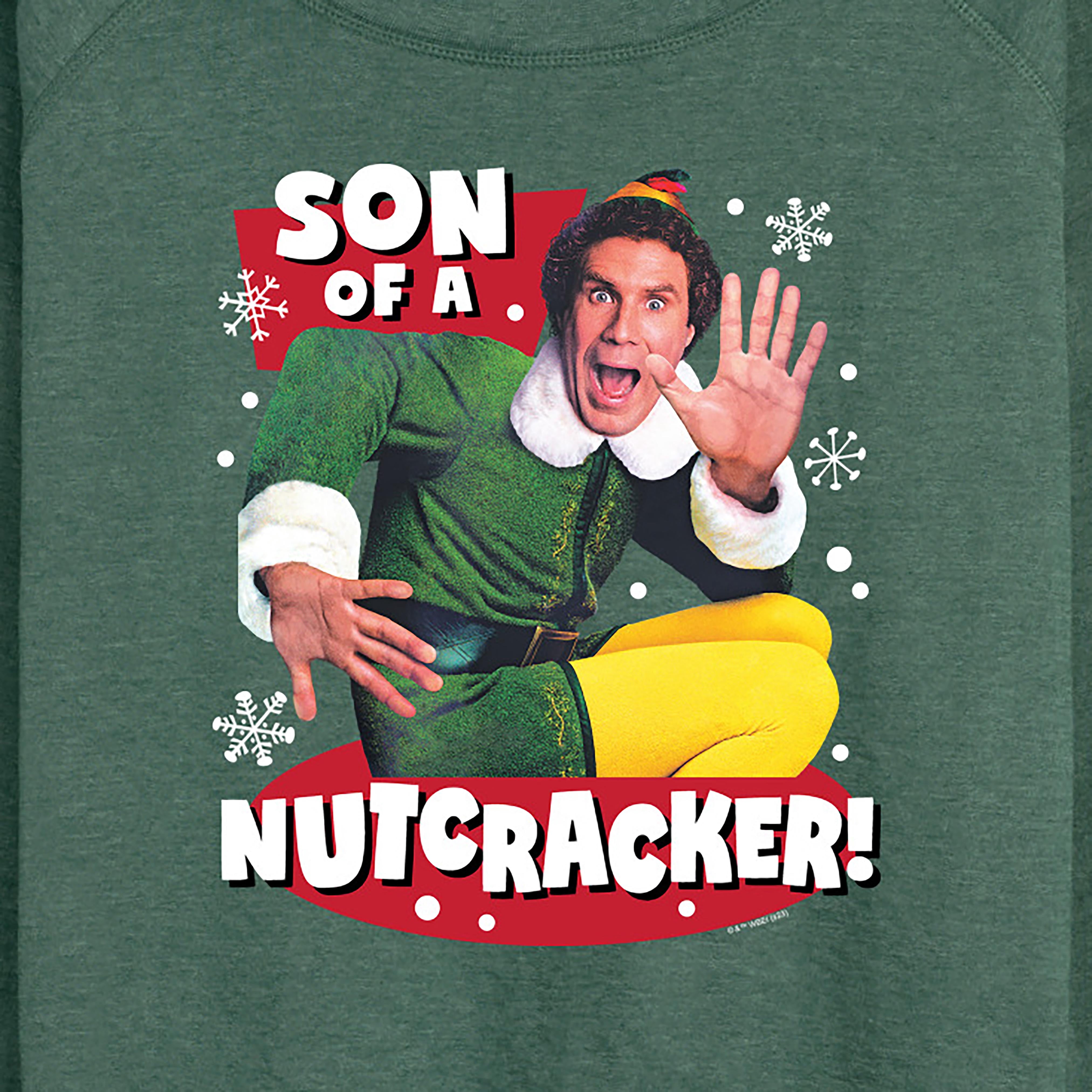 ELF - Christmas Son Of A Nutcracker - Women's Lightweight French Terry Long Sleeve Shirt