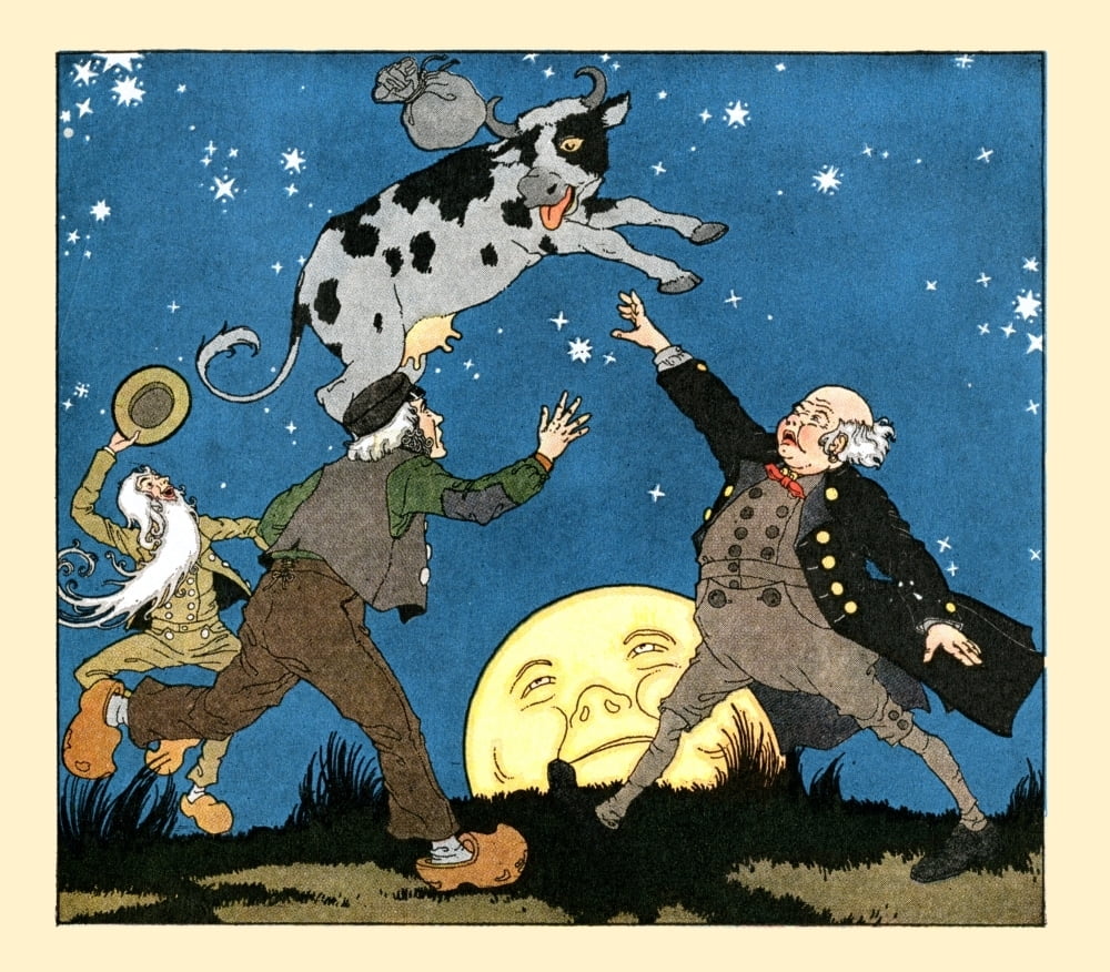 jim shore cow jumped over the moon