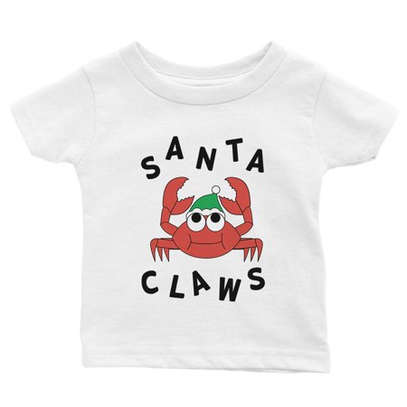 

Santa Claws Crab Baby Gift Tee