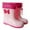 Hot Pink, variant on Gelikeya Yellow Rain Boots Kids Outdoor Wear Light Up Natural Rubber Boots Outerwear (Black, Size 5-6 Years)