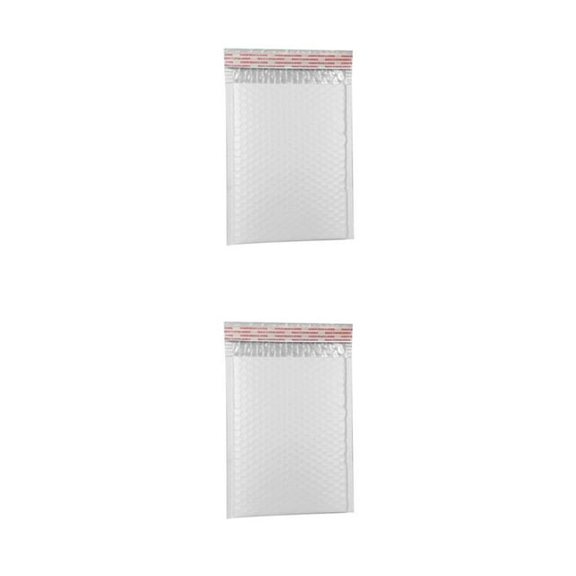 Naiovety Paquete duradero de 30 piezas, sobres de burbujas confiables, bolsas de sobres para entrega confiable, bolsas de paquete con forro de blanco 13*18+4cm 2piezas