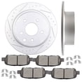 thumbnail image 2 of Brake Pads,ECCPP 8pcs Ceramic Disc Brake Kits fit for 2010-2011 for Ford Ranger,2010 for Mazda B2300 RWD, 2 of 5