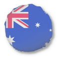 thumbnail image 1 of Drapeau National de l'Australie Oceania Pays Ronde Coussin de Décoration Coussin, 1 of 3