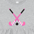 thumbnail image 4 of Inktastic Field Hockey Sticks Girls Baby Dress, 4 of 5
