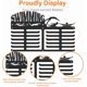 thumbnail image 5 of Soporte para medallas, colgador de medallas personalizado, estante de metal negro para colgar en la pared, regalo deportivo para hombres, mujeres y atletas., 5 of 9