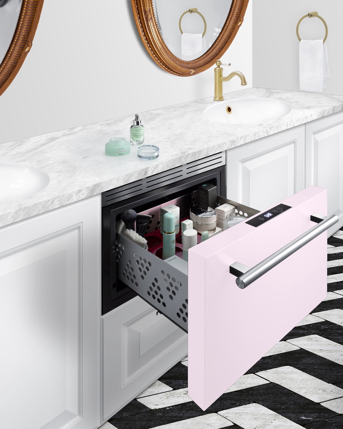 Summit Lx1d Beautifridge 18" Wide 0.8 Cu. Ft. Refrigerator Drawer - Pink