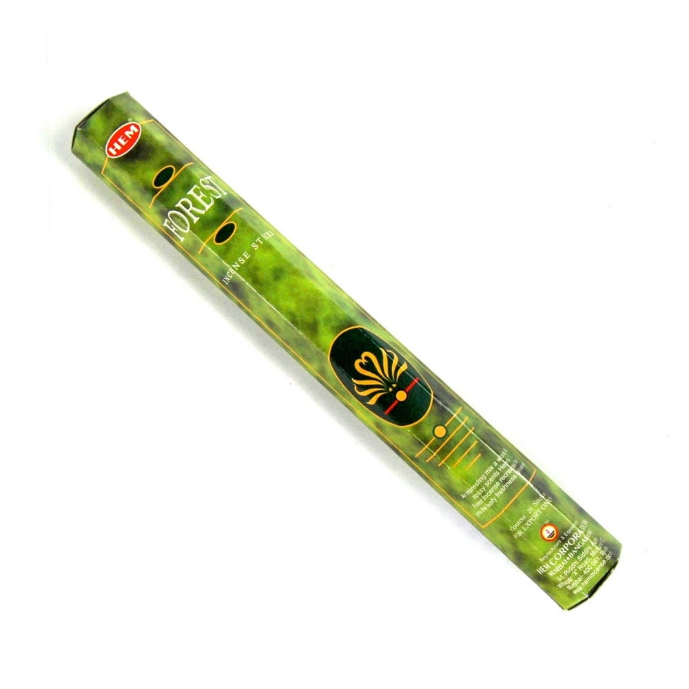 Forest, HEM Incense 20 Stick Single Tube, Imported From India Walmart