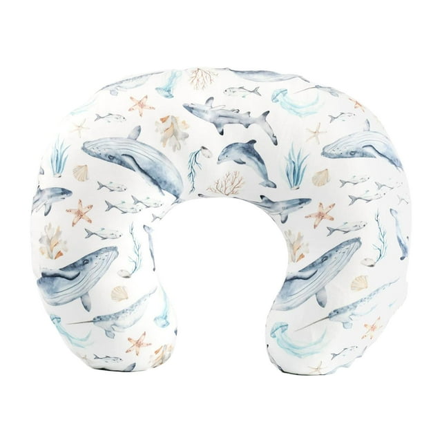 Funda de almohada,Funda de almohada suave para lactancia Funda de almohada para bebé,Funda de almohada de lactancia ergonómica y transpirable,Almohada de alimentación para recién