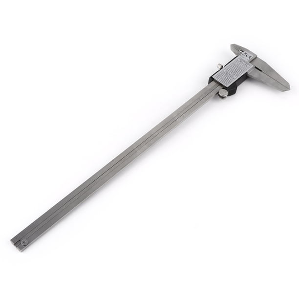 Calibrador Vernier Digital, Acero Inoxidable De 300 Mm, Pantalla LCD, Herramienta De Mediciónica Con Tornillo De Bloqueo, Para Mediciónica De PiLAZAS DE MÁQUINAS