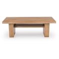 thumbnail image 3 of Signature Design by Ashley Kristiland Coffee Table with Storage Shelf, Light Brown, 3 of 7