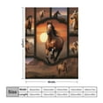 thumbnail image 2 of 150*200 Winter Blanket, Realistic Flame Effects with Adjustable Brightness to Create a Cozy Warm Without the Risk of an Open Flame. Battery Powered or Usb Rechargeable Design for Versatile Place, 2 of 2