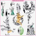 thumbnail image 2 of Fit Pandora Disney Tinker Bell Celestial Full Collection Set Celestial Thimble Charm,Celestial Night Dangle Charm clasmoments Snake Chain braz. Gao Jiahui unisex, 2 of 2
