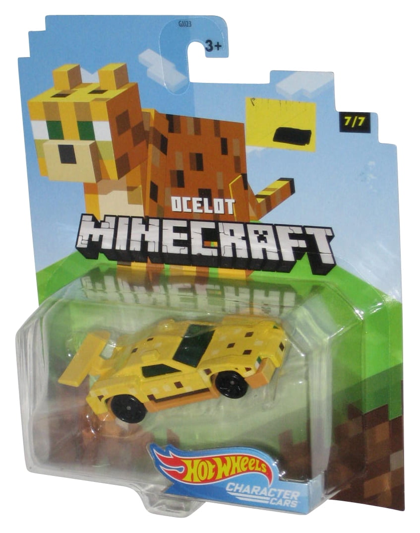 Carro Hot Wheels Minecraft Ocelot Mattel - Papellotti